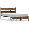 VidaXL Bed Frames Without Mattress with Headboard 120x200 Cm, Double Bed, Bedroom Furniture, Guest Bed, Bed, 4017198