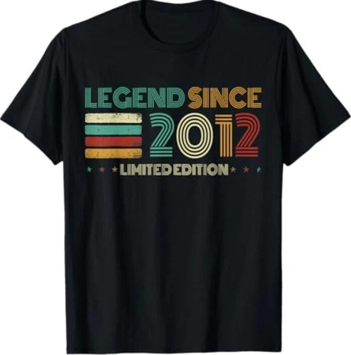 13 Years Old Legend Since 2012 13th Birthday T-Shirt 4XL
