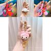 Adorable Cartoon Strawberry Bear Keychain Creative Gift Bag Charm For All Occasions