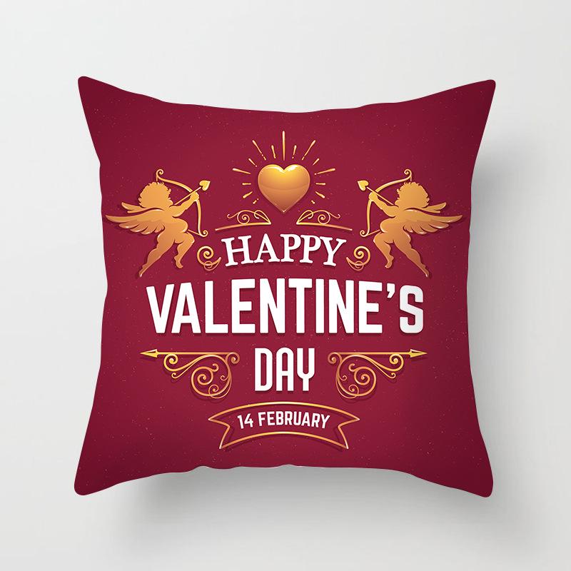 Nordic Black Letter Pillow Cushion Cover Living Room Sofa Car Pillow Cover Home Furnishings