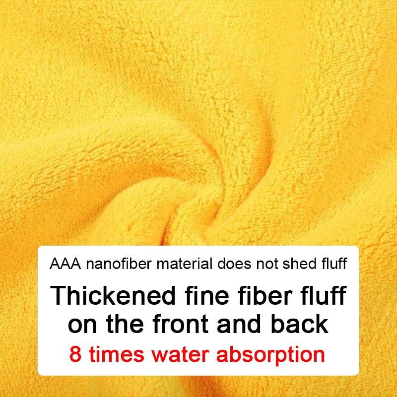 30x30CM Car Wash Towel Supplies Microfiber Towel Cleaning Washing Accessories Auto Detailing Cloth Home Kitchen