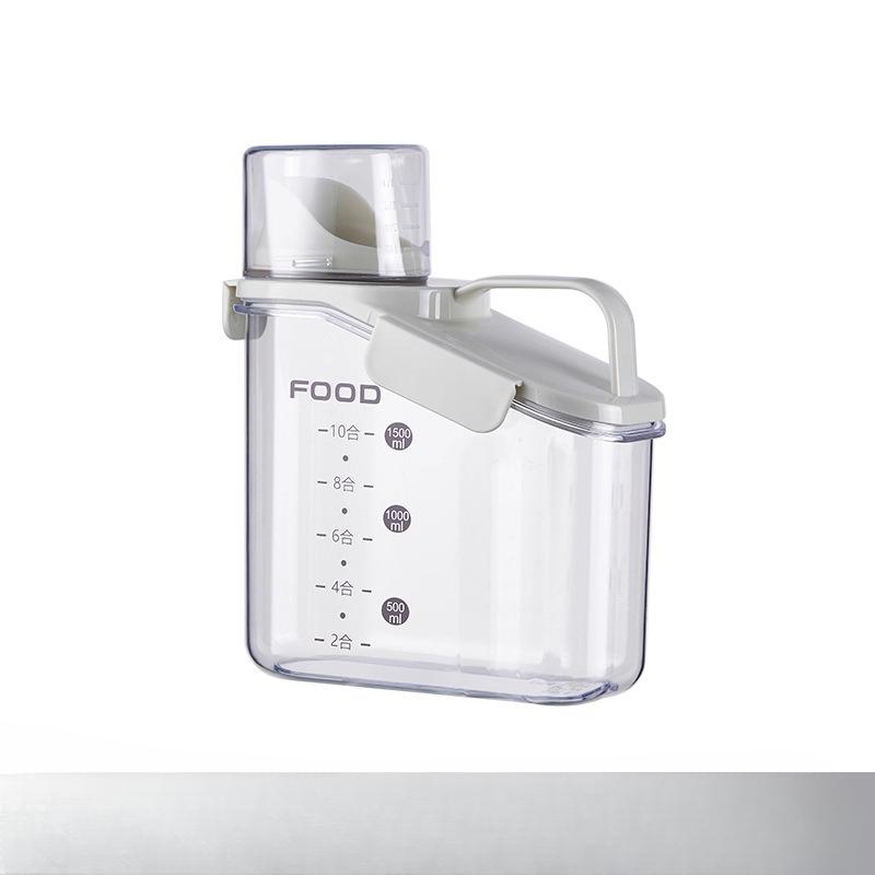 Sealed Jars Grain Storage BoxesKitchen Beans Food-grade Storage Bottles Covered Storage Jars Rice Buckets Rice Jars