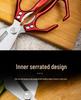 New Hot-Selling Multi-Functional Chicken Bone Scissors with German Diamond Cutter Head for Enhanced Kitchen Use