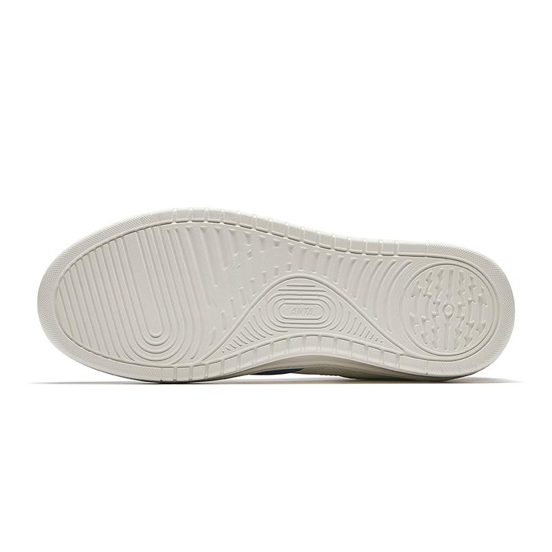 Anta Easy 2 Simple Versatile Comfortable Height Increasing Wear Resistant Lightweight Low Top Sneakers Men Sneakers White Blue 912528002Q-4