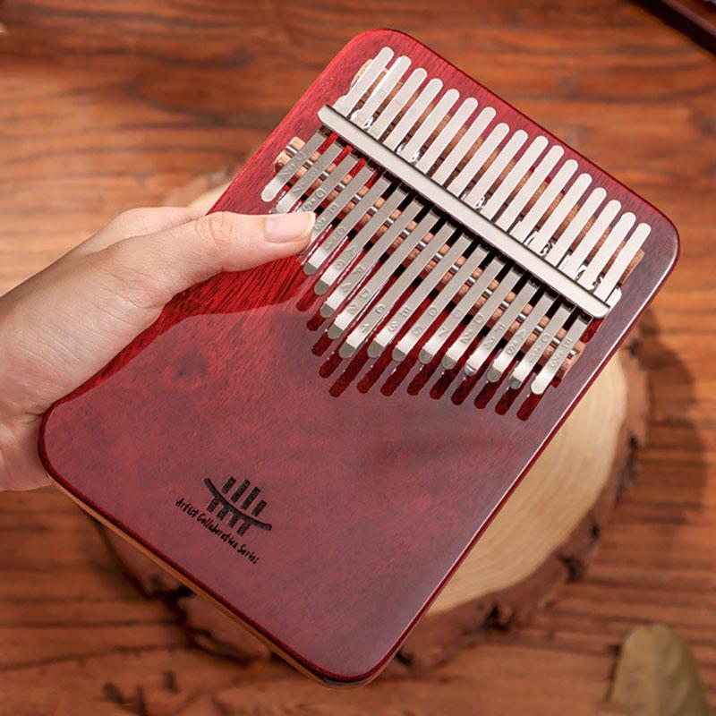 Kalimba 21 Keys Professional Music Instruments 17 Keys Small Musical Keyboard Sound Healing Child Beginner Portable Fingers Piano Accessories