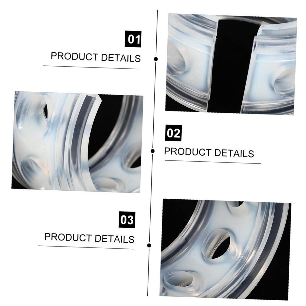 VINTORKY 2 szt. Amortyzator Sprężyna Obojnik Amortyzator Samochodowy Narzędzie Modyfikacja Samochodu Akcesoria Samochodowa Guma