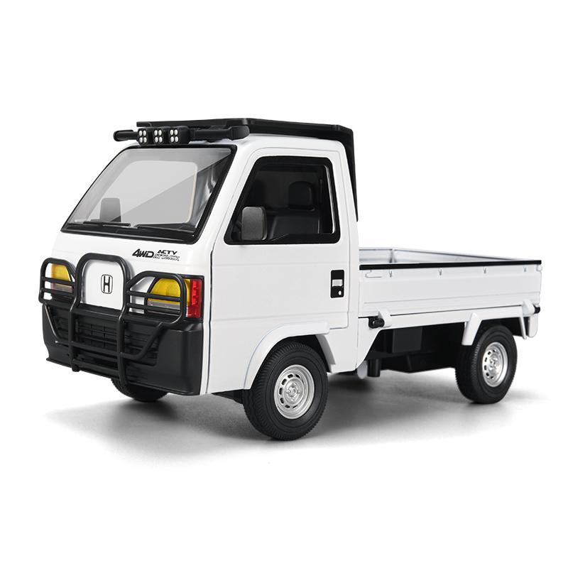 

1/18 Honda ACTY 4WD Attack Pickup Truck Alloy Metal Diecast Model Car High Simulation Miniature Indoor Boutique Decorations Gift білий