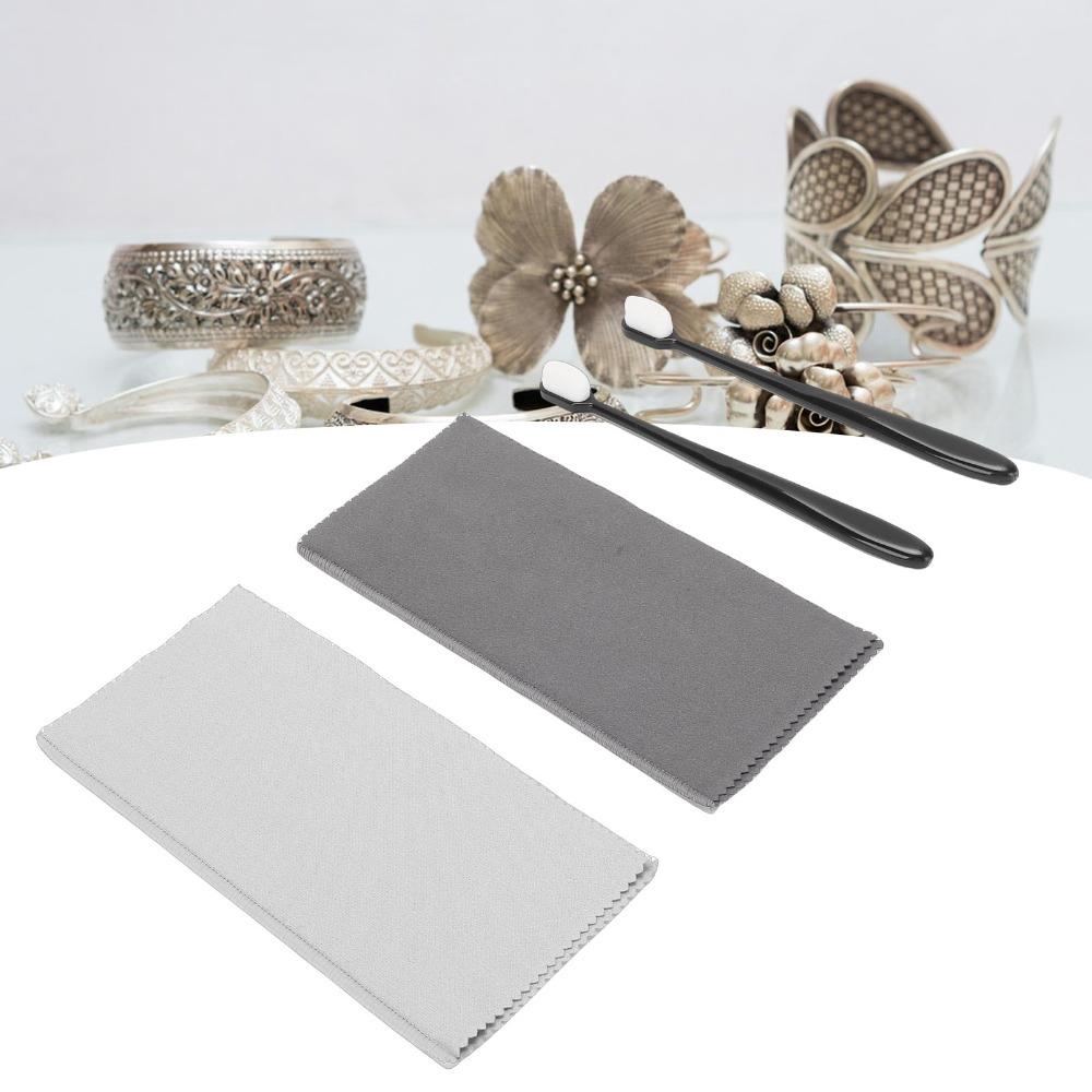 Soft Brushes Jewelry Cleaning Cloth  Jewelry Cleaning Kit Effective Jewelry Polishing Cloth  Watch