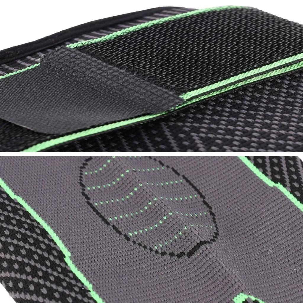 1Piece Sports Kneepad Men Pressurized Elastic Knee Pads Support Fitness Gear Basketball Volleyball Brace Protector