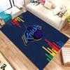 New York Knicks (1) Rug Suitable For Living Rooms Bedrooms Computer Rooms Dining Areas And Placement Under Tables And Chairs Also An Ideal Choice For 