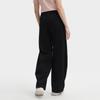 FILA Original Logo Lace-Up Fashion Knitted Wide-Leg Casual Pants Women pants Black F11W529601F-BK