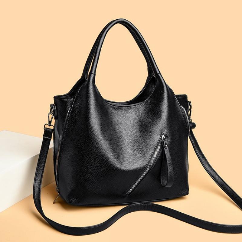 Damen Casual Tote Weiche Leder Handtasche Luxus Handtaschen Designer Schulter Hand Eimer Tasche Damen Arzt Shopping Sac A Main