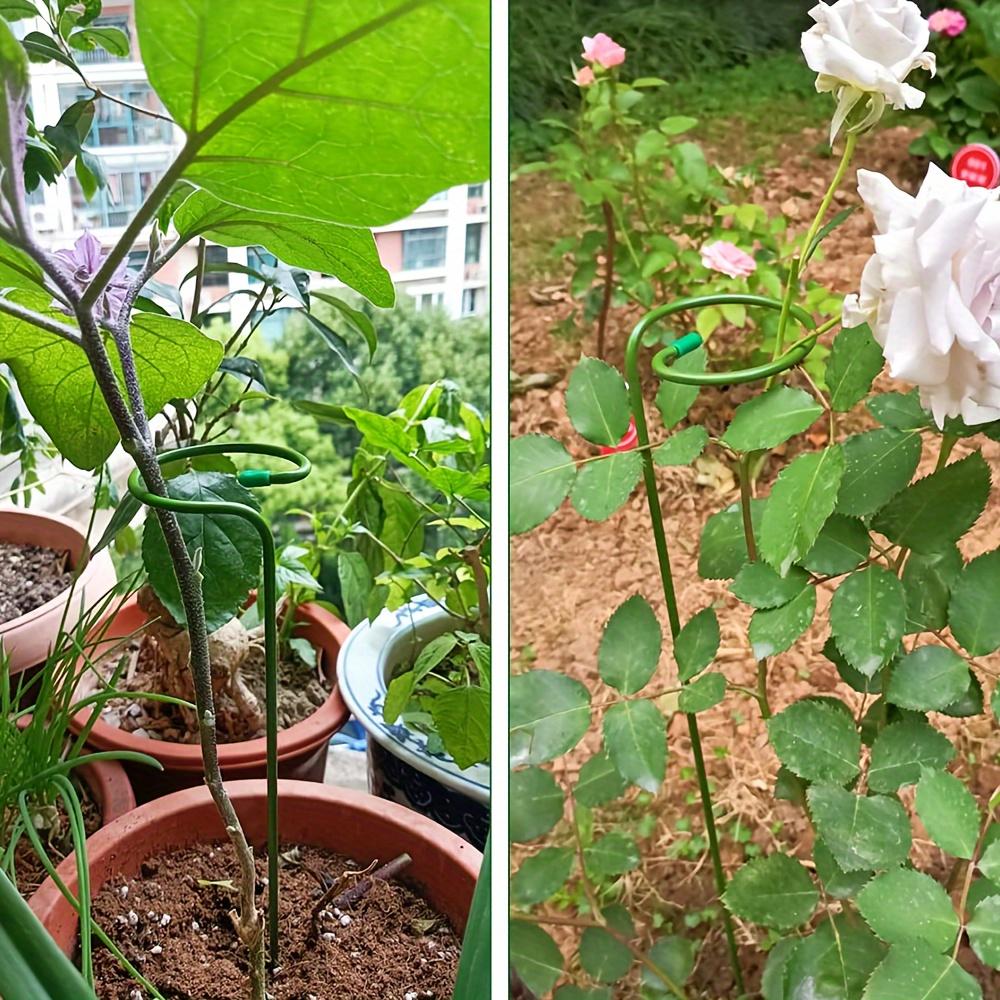 Assembled Plant Stand Garden Metal Support Stakes Climbing Plant Trellis Flower Rod for Yard