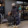 Down Cotton-padded Jacket Thick and Loose Korean Long Winter Cotton-padded Jacket That Reaches The Knees