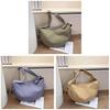 Sac cabas urbain minimaliste pour femmes avec design plissé et fermeture éclair pour un usage quotidien