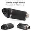Universal Ninja Motorcycle Exhaust: Oblique Triangle, Round & Hexagon Tail Mods