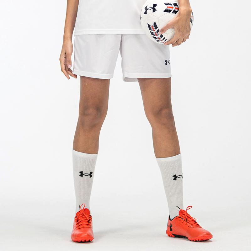 Under Armour Football Training Match Knit Shorts Unisex Bottoms White 21500224-100