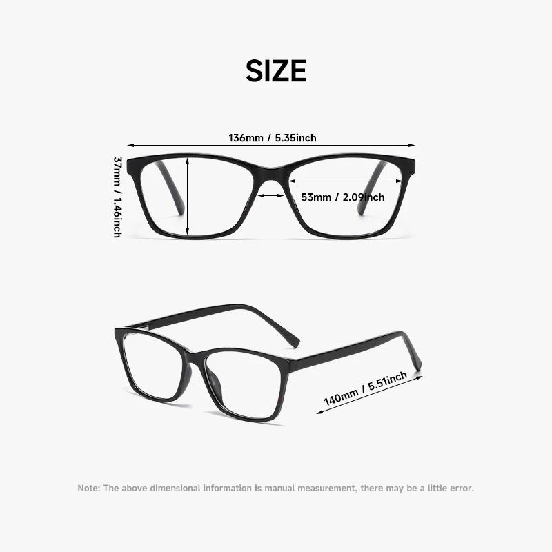 New Fashion Anti-Blue Light Reading Glasses Women Ultra-Light  Blocking Blue Light Eyeglasses Men High Quality Readers