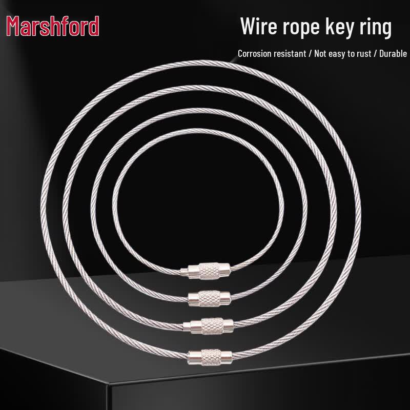 Stainless Steel Wire Key Ring