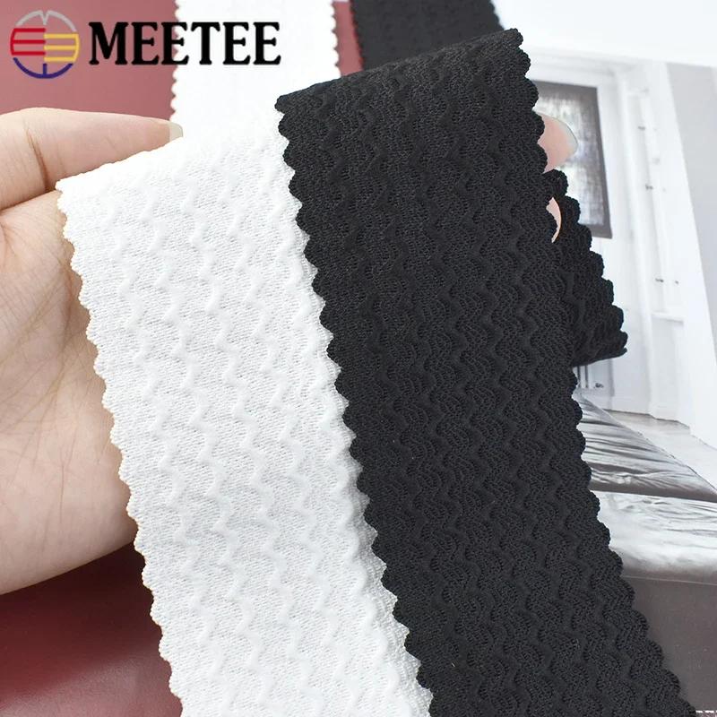 Meetee 2/5/10M Elastic Bands 40-70mm Width Rubber Ribbon for Skirt Waistband Spring Webbing Tape DIY Clothes Sewing Accessories