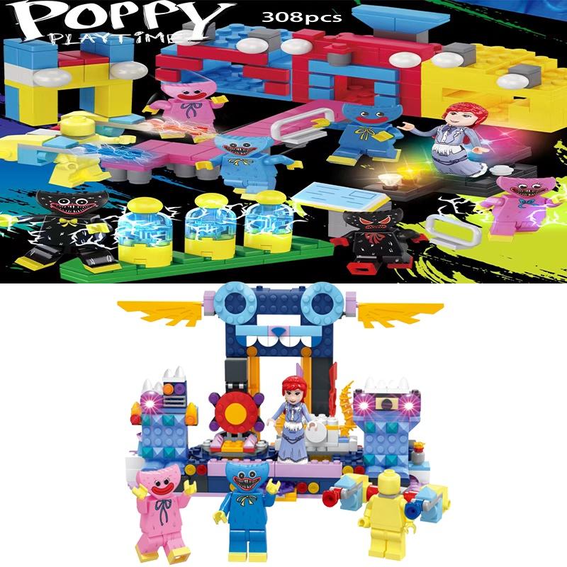 Poppy Playtime Building Set 4-in-1 8-in-1 Huggy Wuggy Blocks Puzzle Game For Kids