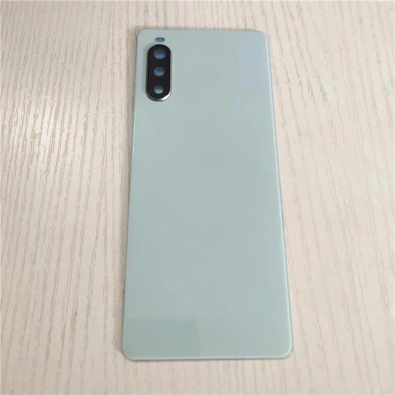 Glass Back Cover For Sony Xperia 10 II Back Housing Cover Rear Repair Parts With Adhesive