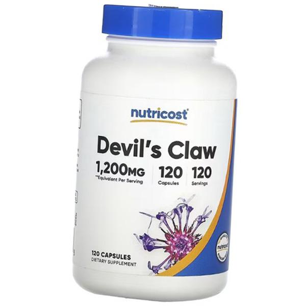 

Коготь дьявола экстракт, Devil s Claw 1200, Nutricost 120капс (71647007) 120caps