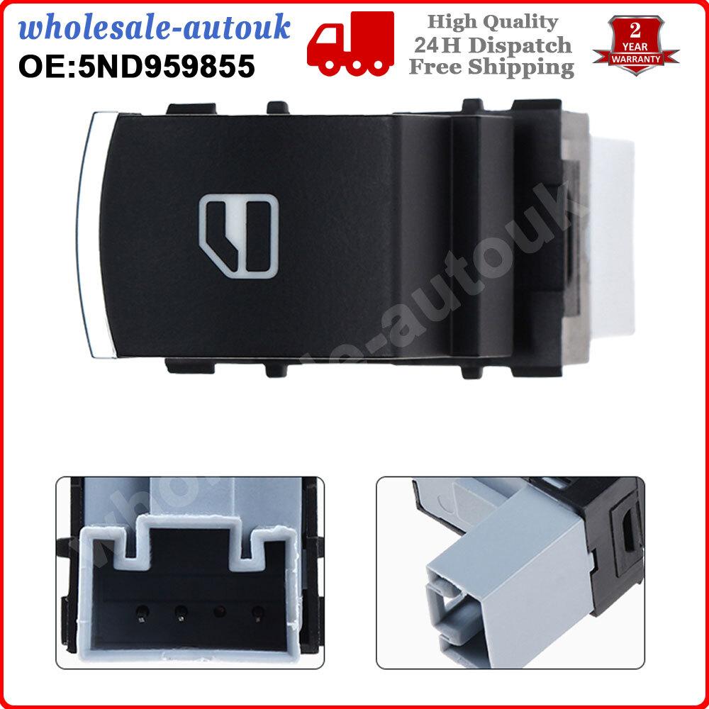 Power Window Switch Passenger Side 5ND959855 for VW Golf Jetta MK5 Passat CC
