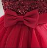 Luxuriöses flauschiges Netz-Prinzessinnenkleid für Mädchen für Abendauftritte und Geburtstage