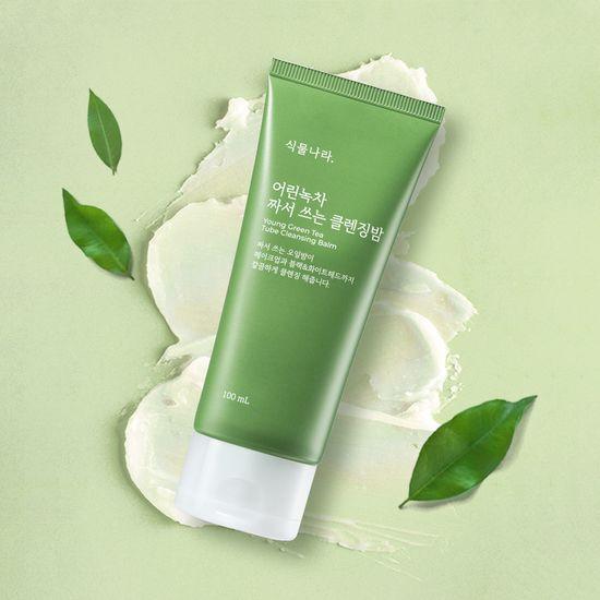 Shingmulnara Young Green Tea Squeezed Cleansing Balm 100ml