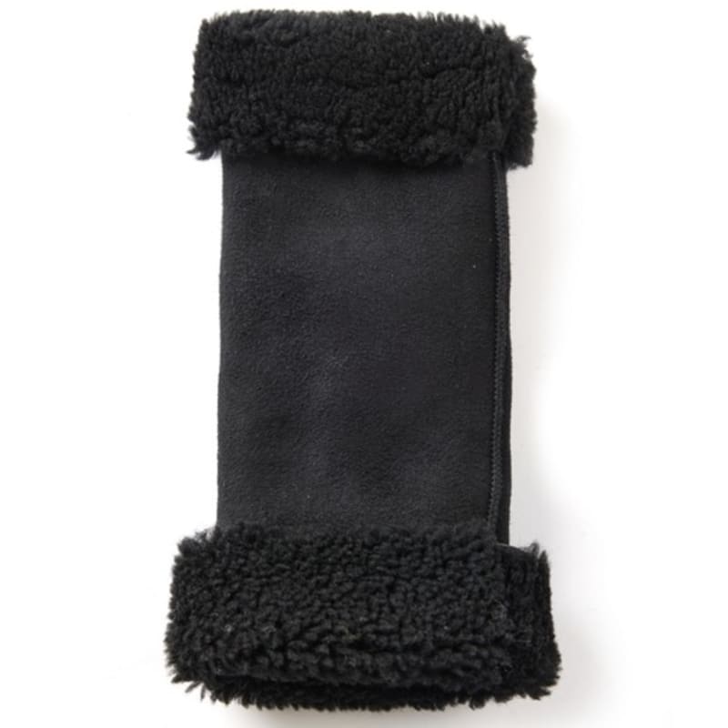 DENTS Vera Hairship Women's Leather Gloves - Black Suede