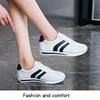 New lace-up casual sneakers soft-soled Forrest Gump flat non-slip student shoes soft leather