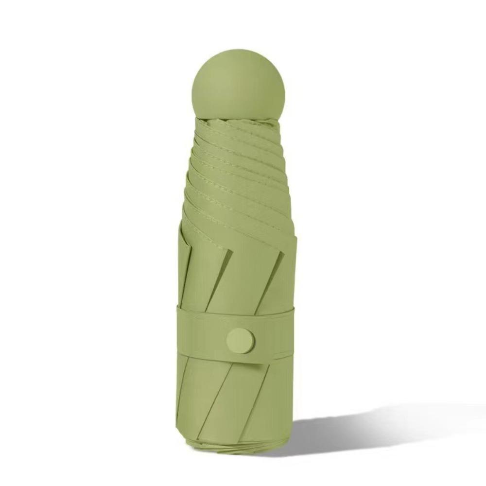 UPF50+ Sun Rain Umbrella Vinyl Travel Accessoreis New Pocket Parasol  for Outdoor