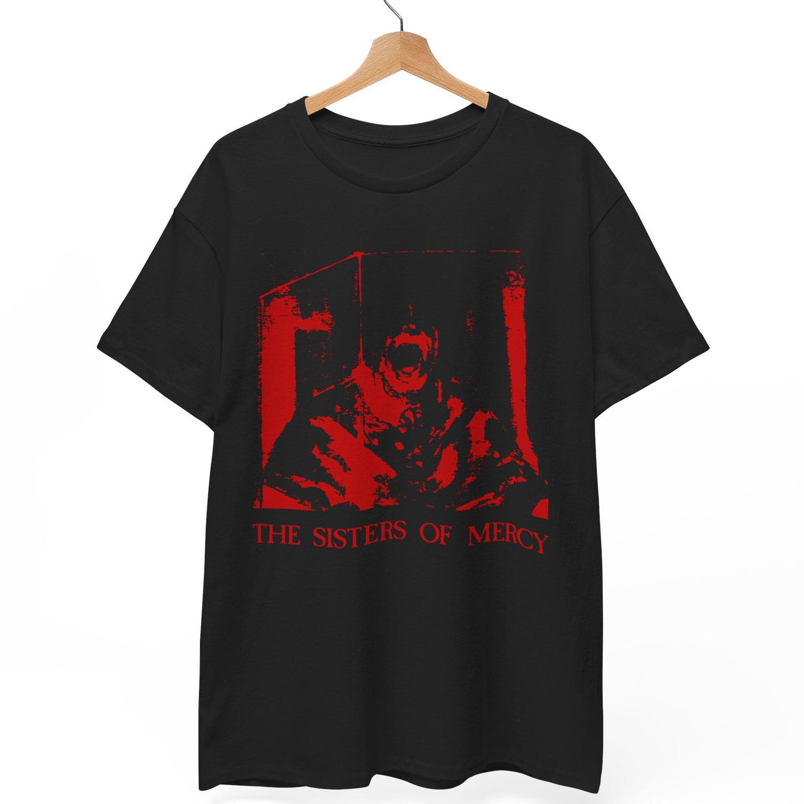 Sisters of Mercy Body Electric T-Shirt, Gothic Rock Tee 4XL