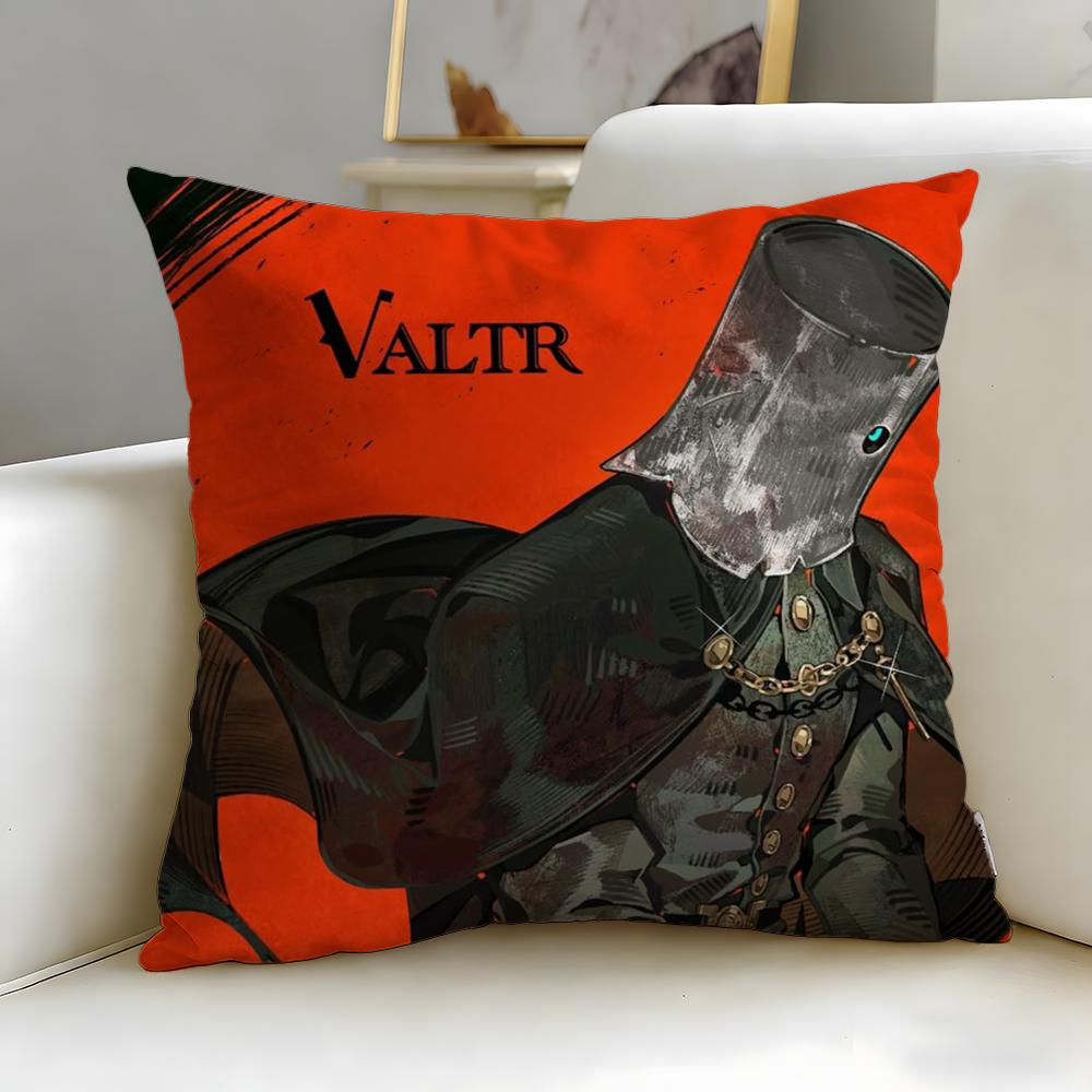 Classic Game Bloodborne Cushion Cover Soft & Easy-Wash Pillow Case – Versatile for Couch, Bed, Travel and Office