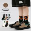 1772 Kids' Thick Dinosaur Cotton Socks - Autumn/Winter Warm Terry Socks for Boys