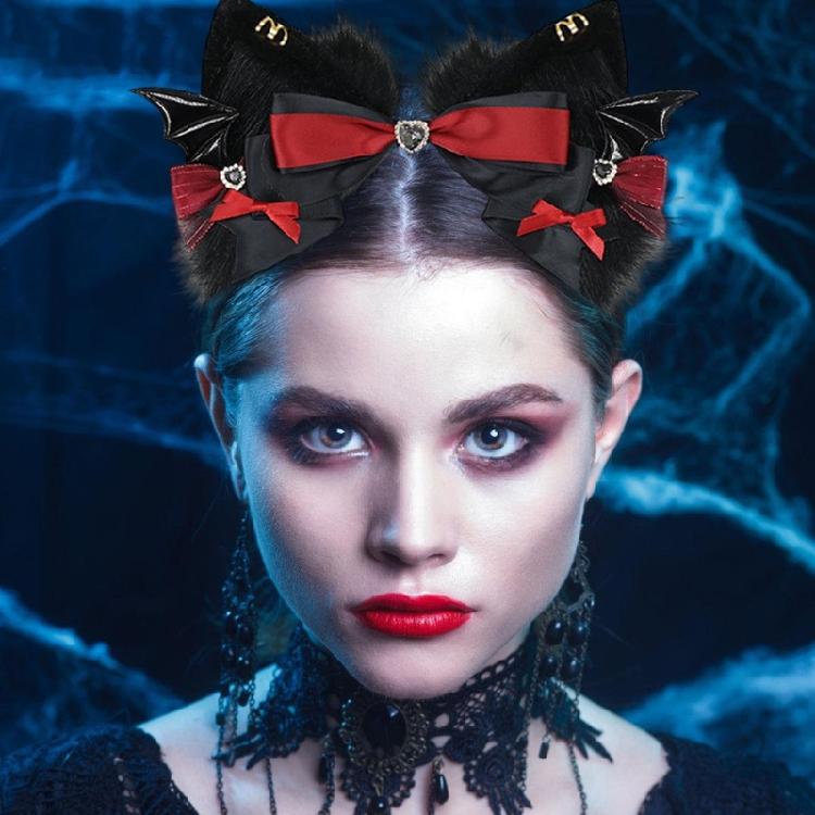 Cats Tail Adjustable Belt Cats Ears Hairband for Cosplay Halloween Party Anime Costume Accessories Soft Animal Tail