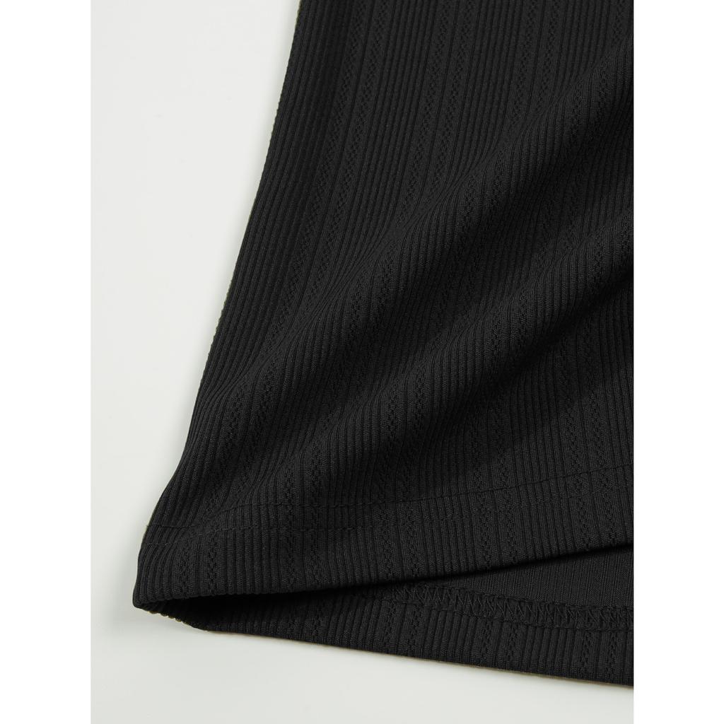 Mens Spring Long Sleeve Polo Shirts Classic Button Basic Textured T Shirts Casual Slim Fit Golf Tee Shirt