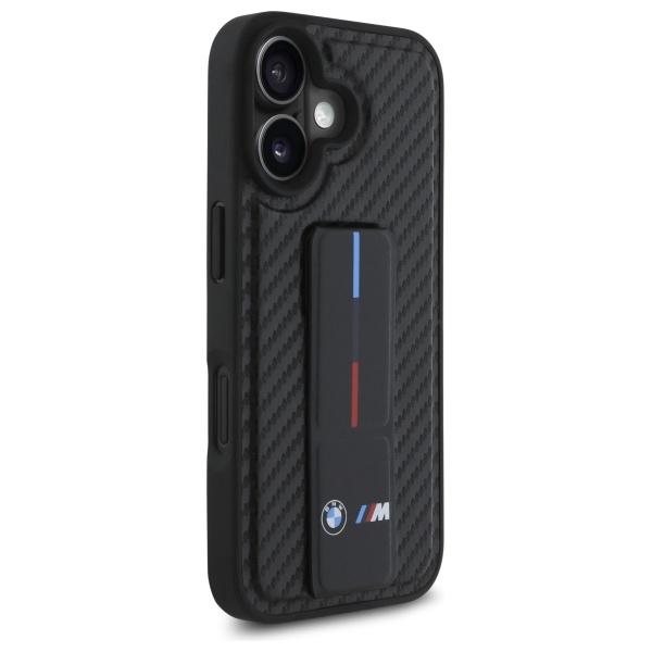 BMW Bmhcp16Sgspcck Iphone 166.1 Black/Black Hardcase M Grip Stand Smooth And Carbon