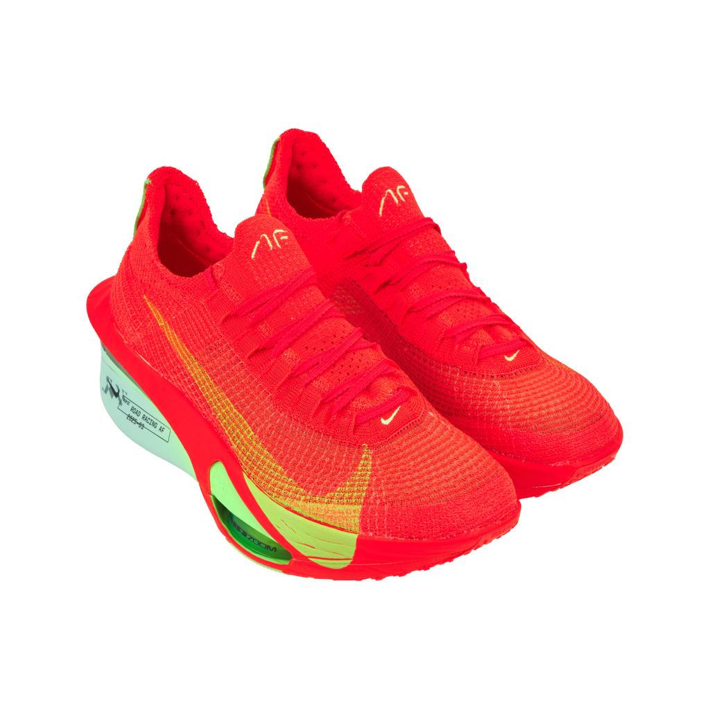 Nike Air Zoom Alphafly NEXT% 3 Rosso Brillante Esplosione Lime Scarpe da Ginnastica da Uomo Rosso Grotta-Viola Menta-Schiuma FD8311-600