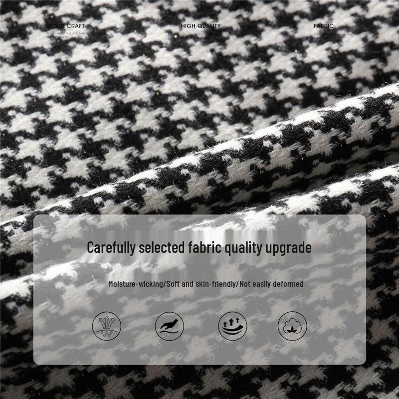 Women's Autumn Plaid Lapel Short 'Little Fragrance' Jacket