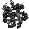 91505TM8003 Bumper Clips Suitable for 10mm Holes Weatherproof Plastic Fasteners Easy Snap Mechanism for Automotive