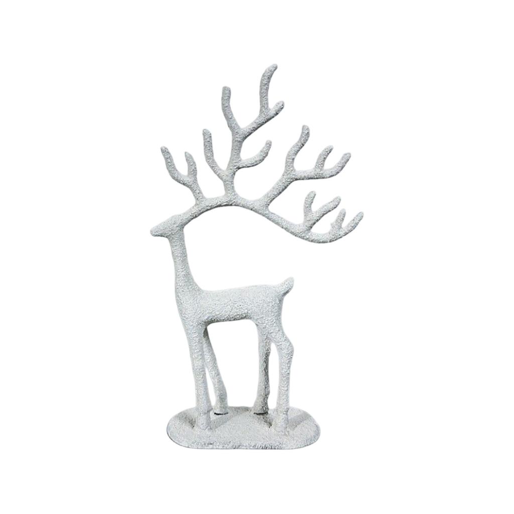 Christmas Elk Ornaments Desktop Table Christmas Decoration Metal Crafts