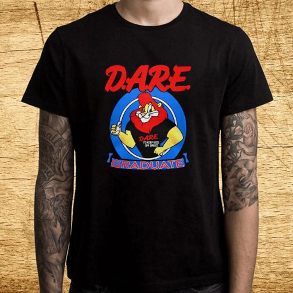 Men s and Women s T-shirts DARE Graduate Lion To Keep Kids Off Drugs M