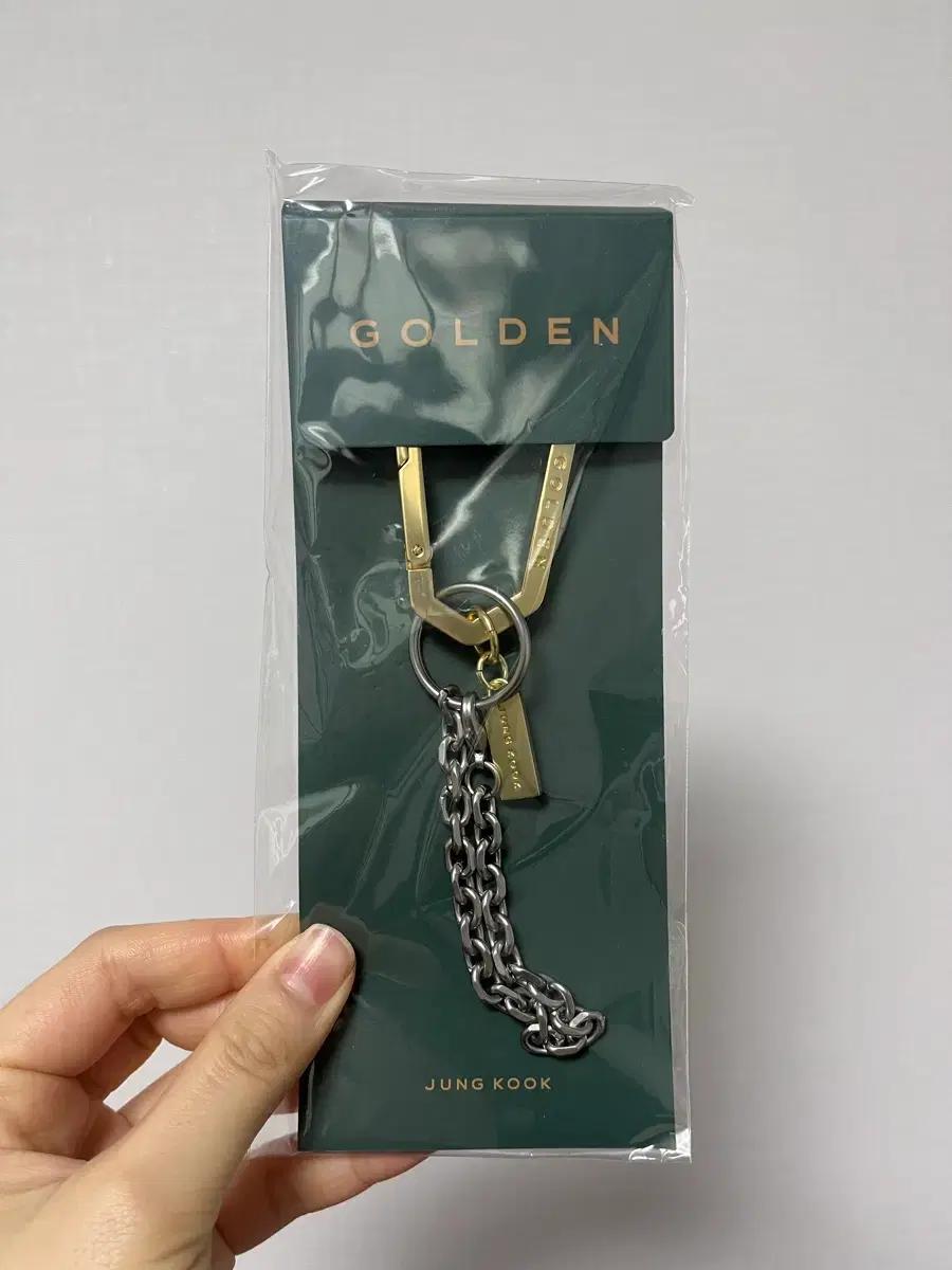 

Jungkook GOLDEN Key Ring New Unopened