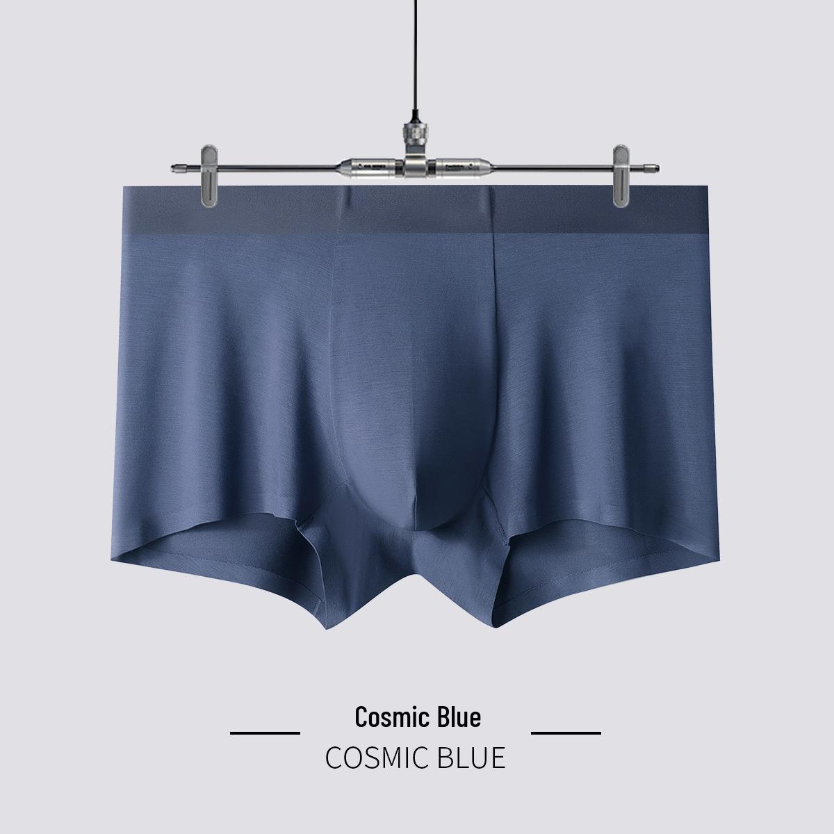 Men s Modal Seamless Breathable Antibacterial Boxer Briefs