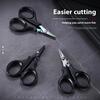 Titanium Coating Stainless Steel Fishing Scissor Plier Cut Pe Braid Line Cutter Plies Carp Fishing Accessories Tools