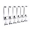 6 Bottle Vintage Wall Mounted Wine Rack ,Suitable for Kitchen, Restaurant, Living Room