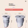 Silicone Bathroom Sewer Seal Ring Kitchen Sink Sewer Pipe Plug Washing Machine Anti-Odor Leakage Floor Drain Seal Connector Plug