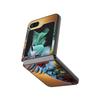 The Spirit of Hummingbirds Phone Case For Samsung Z Flip 7 6 5G Galaxy Z Flip4 Z Flip5 Z Flip3 Coque Black Hard PC Shell Protect